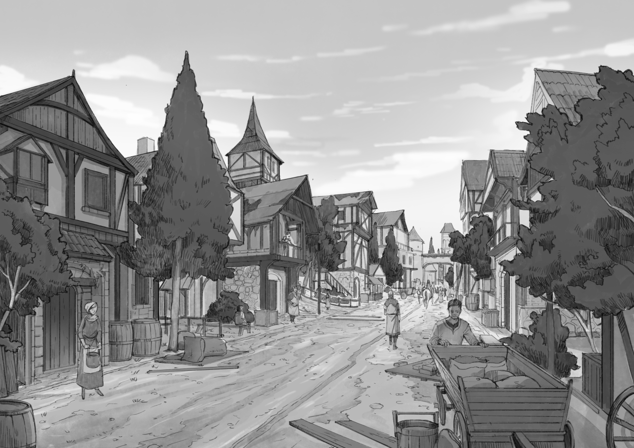 Arquitetura de Yorkynn — Cidade